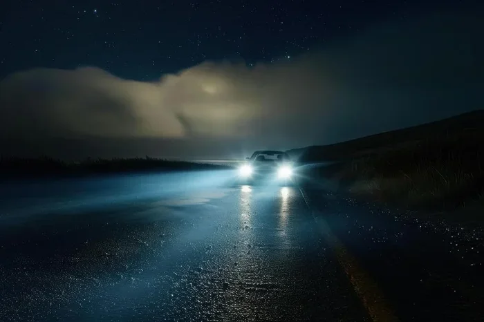 Are You Supposed to Drive With High Beams On At Night