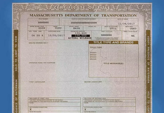 Can You Register a Car Without a Title in Massachusetts