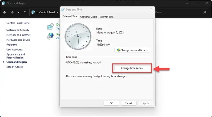 How Do I Change My System Clock on Windows 10 or Mac
