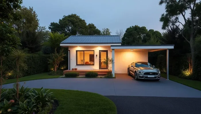 900 Square Feet House Plan With Car Parking Design